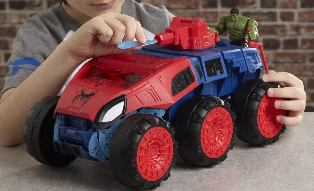 Pojazd HASBRO Marvel Spider-Man Czołg z kłapiącą paszczą 2w1 G34395L0