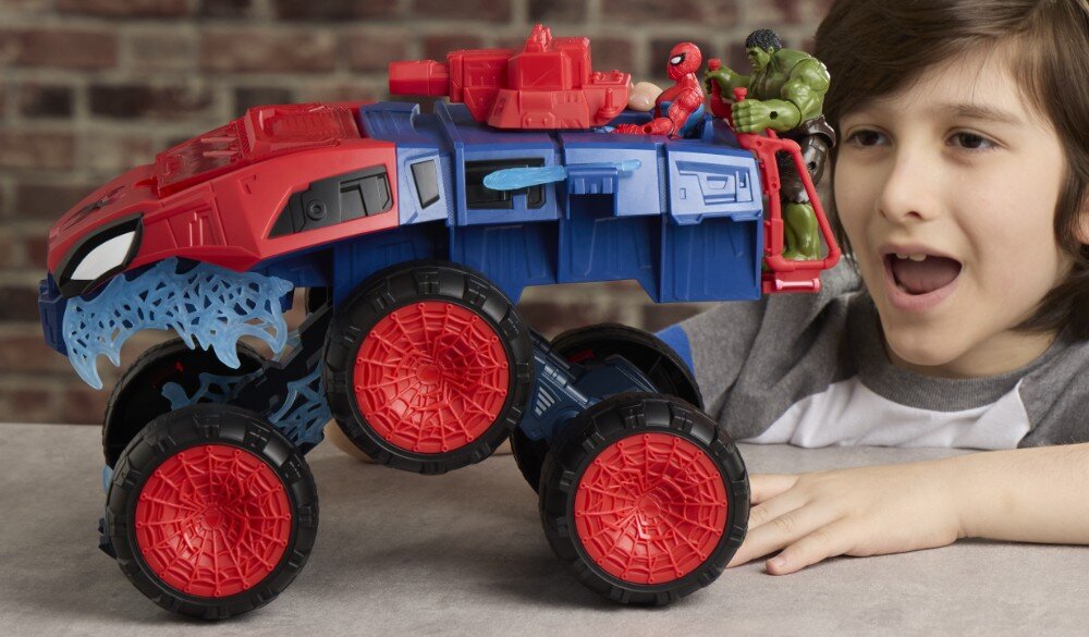 Pojazd HASBRO Marvel Spider-Man Czołg z kłapiącą paszczą 2w1 G34395L0