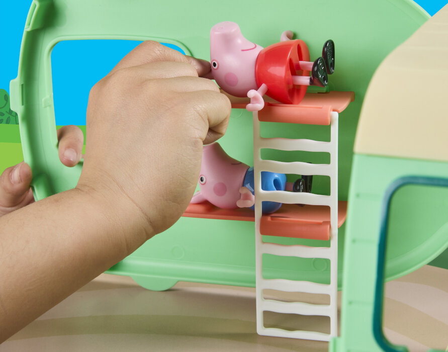 Zestaw figurek HASBRO Świnka Peppa Przyczepa kempingowa G22015L0
