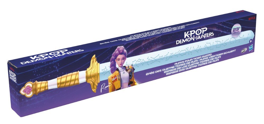 Miecz czterech tygrysów HASBRO K-Pop Demon Hunters Rumi G47885D0