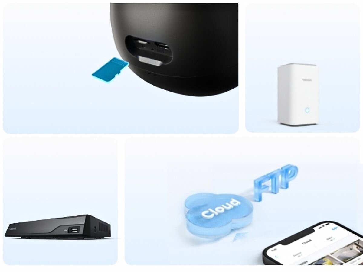 Kamera REOLINK Floodlight F850W Zewnętrzna, Wi-Fi / LAN, sd, nvr, ftp, zapis, Opcje zapisu danych: karta SD, chmura, rejestrator.