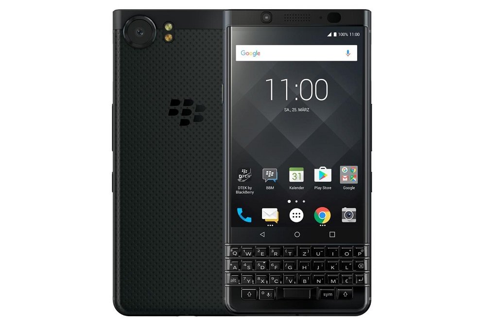 BlackBerry Key One Black Edition design i parametry