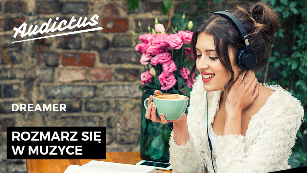 Słuchawki Nauszne AUDICTUS Dreamer Czarny - Ogólny