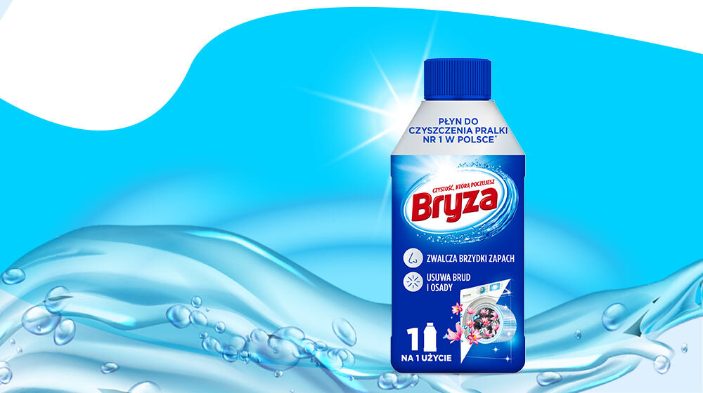 Płyn do czyszczenia pralek BRYZA Fresh 250ml dobre praktyki