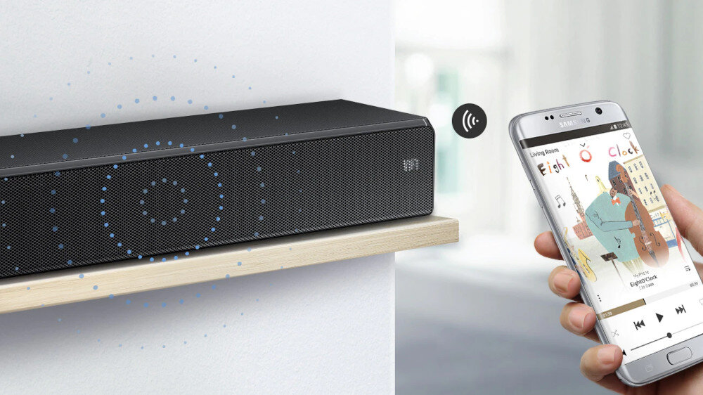 Soundbar SAMSUNG HW-MS750 - streaming