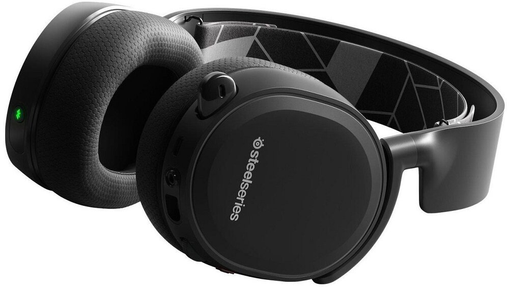 SŁUCHAWKI GAMING STEELSERIES ARCTIS 3 BLUETOTH bezprzewodowe pojemna bateria