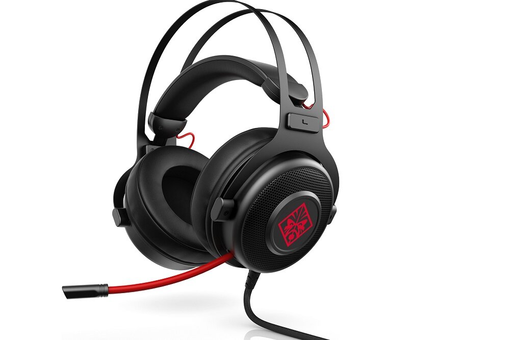 Słuchawki HP Omen 800 - Złącze mini jack 3.5mm kompatybilne z różnymi platformami regulacja głośności