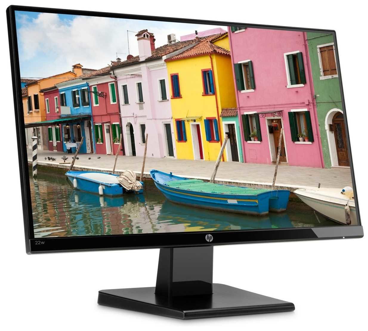 Monitor HP 22W - wygląd