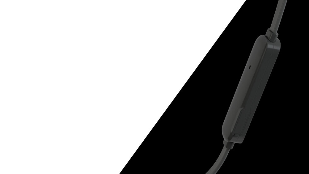 Słuchawki Dokanałowe AUDICTUS Endorphine Czarno-Zielony - Mikrofon