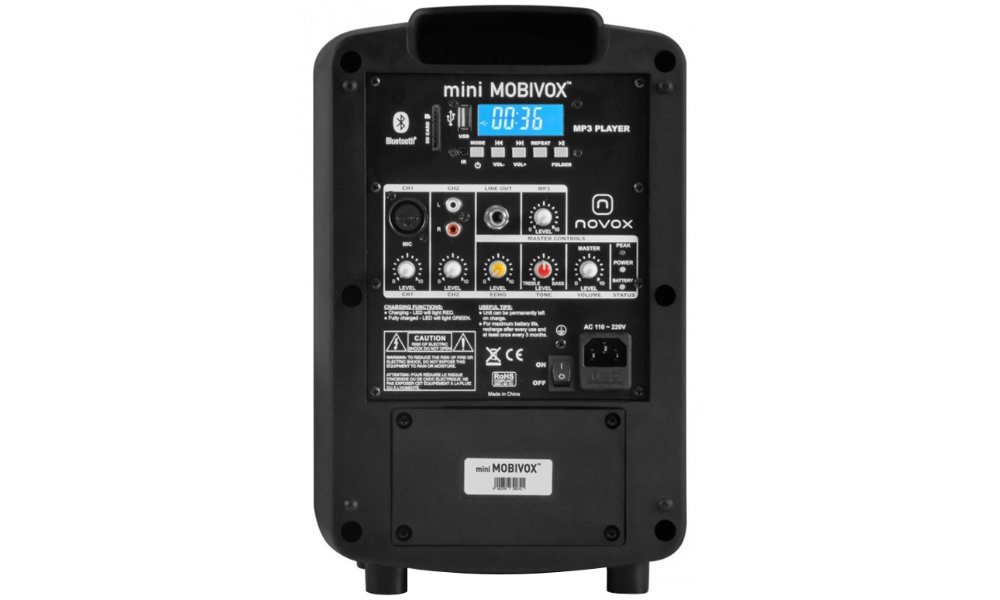 Power Audio NOVOX Mini Movibox - Obsługiwane Formaty