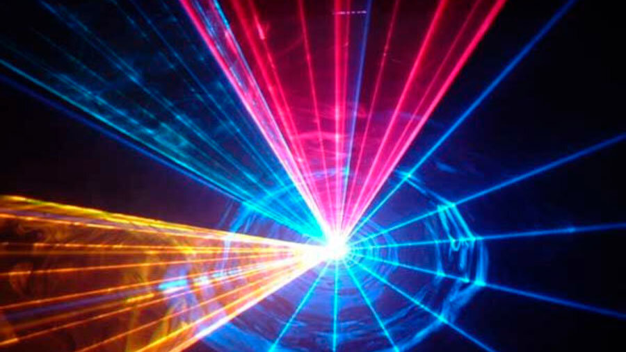 Party Light FRACTAL Lights Par LED - ABS