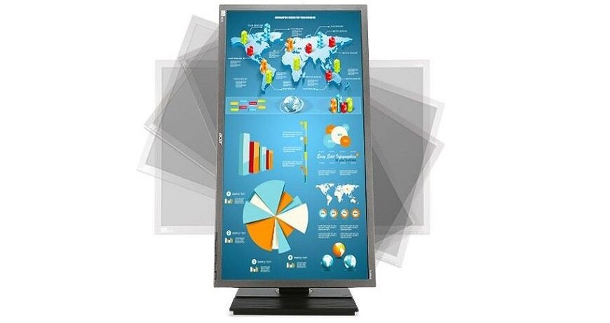 Monitor ACER B226 funkcja PIVOT