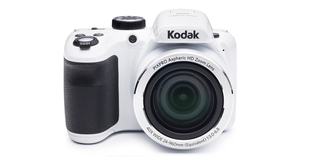 Aparat Kodak AZ401 widok front biały 