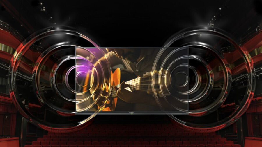 Telewizor SONY LED KD-XF8596 - technologia Clear Audio +