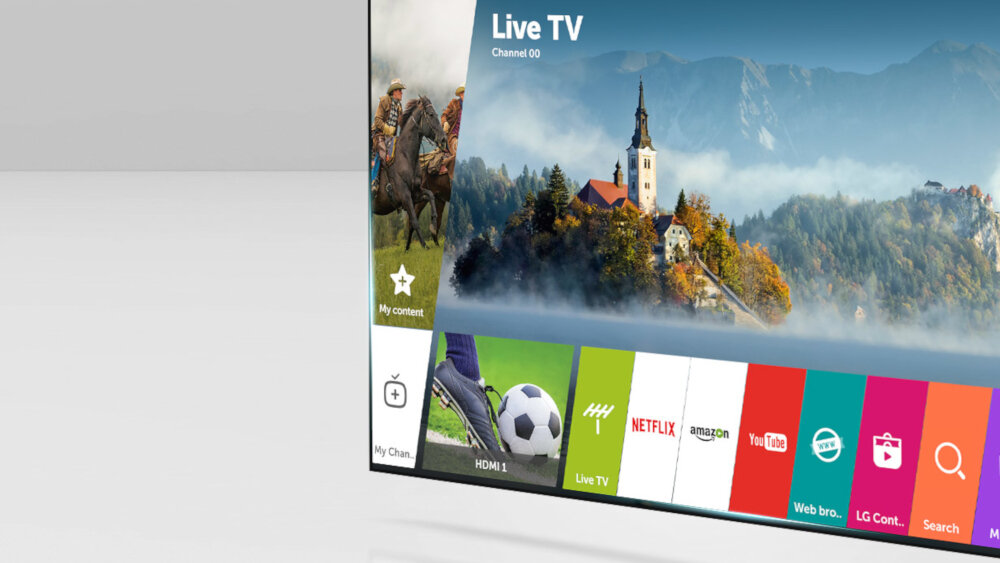 Telewizor LG UK6100 - smart TV