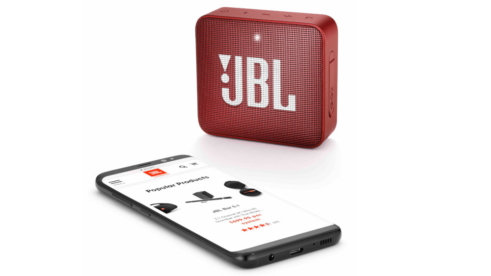 Głośnik Mobilny JBL GO 2 Czerwony - Łączność Bluetooth