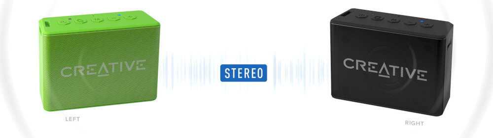 Głośnik mobilny CREATIVE Muvo 1C - bezprzewodowe parowanie stereo