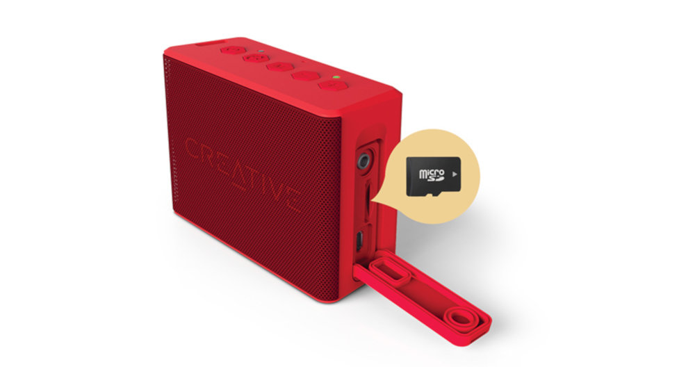 Głośnik Mobilny CREATIVE Muvo 2C Fioletowy - Funkcje