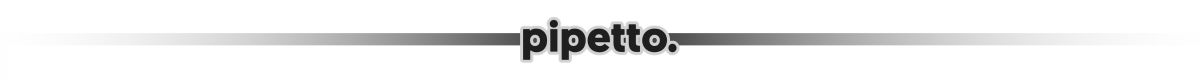 Logo z napisem \'pipetto.\' na tle z gradientem od białego do szarego.