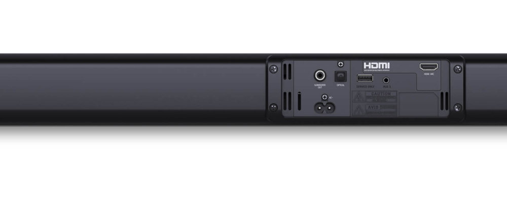 Soundbar SHARP HT SB110 - Złącza
