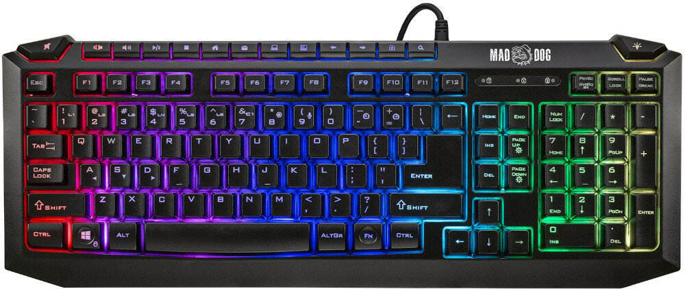 Klawiatura MAD DOG GK700 RGB podswietlenie