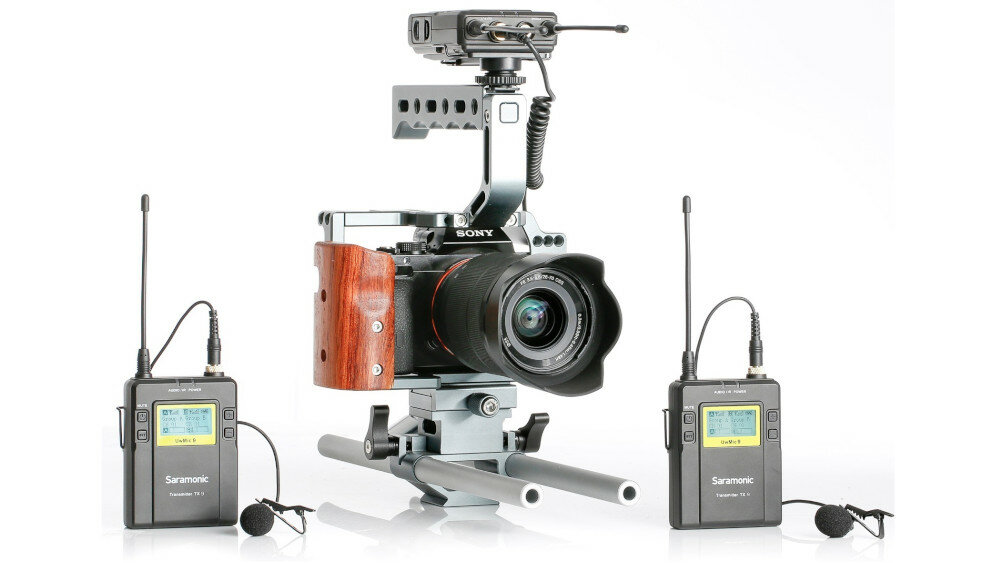 Bezprzewodowy zestaw audio SARAMONIC UwMic9 RX9 + TX9 + TX9 - dźwięk