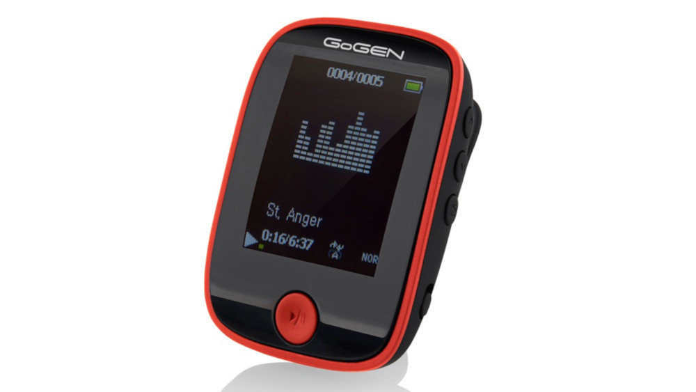 Odtwarzacz MP3 GOGEN MXM 421 Czarno-Czerwony - Ogólny