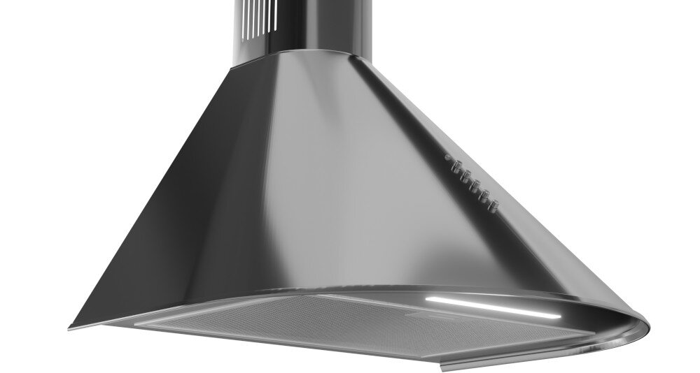 AKPO-WK-4-Dandys-50 okap elegancja pozbycie zapachów funkcjonalność sterowanie mechaniczne oświetlenie halogenowe prędkość pracy pochłaniacz wyciąg