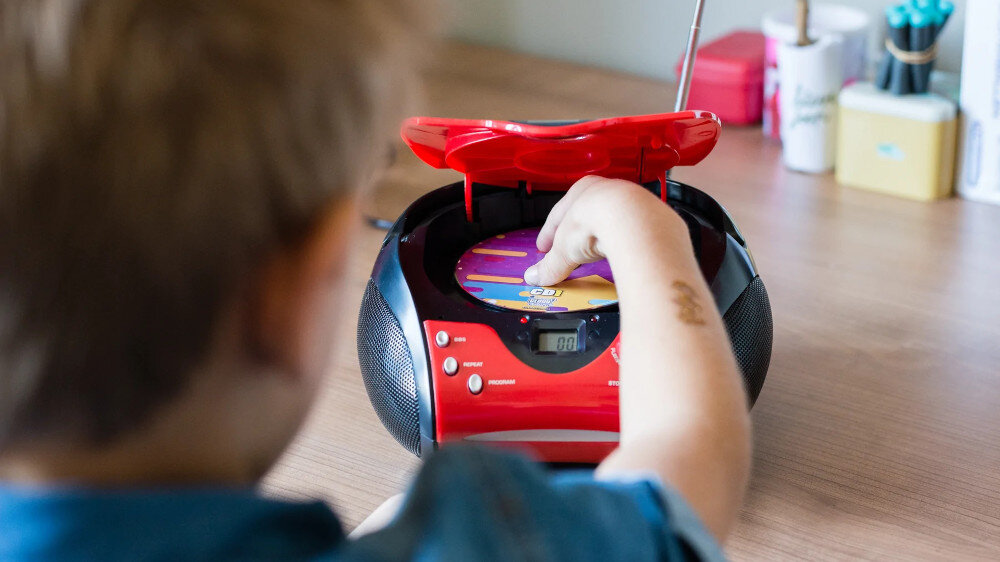 Radioodtwarzacz LENCO SCD-24 - napęd cd