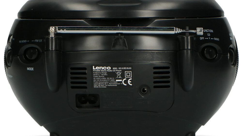 Radioodtwarzacz LENCO SCD-24 - zasilanie