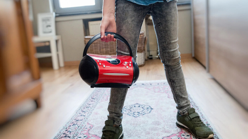 Radioodtwarzacz LENCO SCD-24 - uchwyt