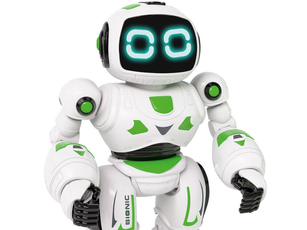 Zabawka interaktywna XTREM BOTS Bionic robot zwrócony w praco elektroniczne dźwięki tryb demonstracyjny
