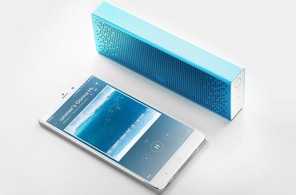 Głośnik mobilny XIAOMI Mi Speaker Niebieski bluetooth tryb glosnomowiacy