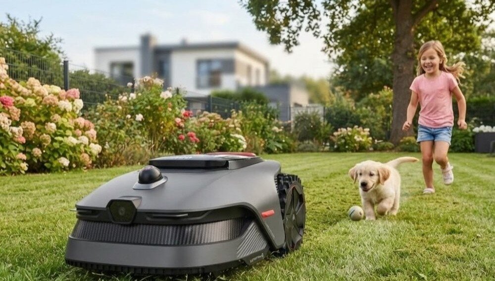 Robot koszący MOVA LiDAX Ultra 1000 sterowanie Wi-Fi Bez przewodu ograniczającego