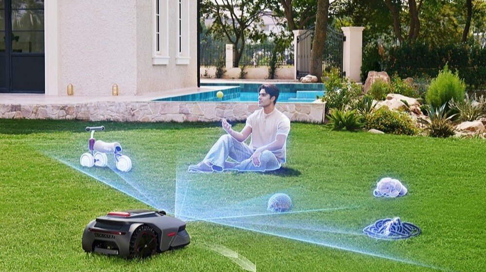 Robot koszący MOVA LiDAX Ultra 1000 sterowanie Wi-Fi Bez przewodu ograniczającego