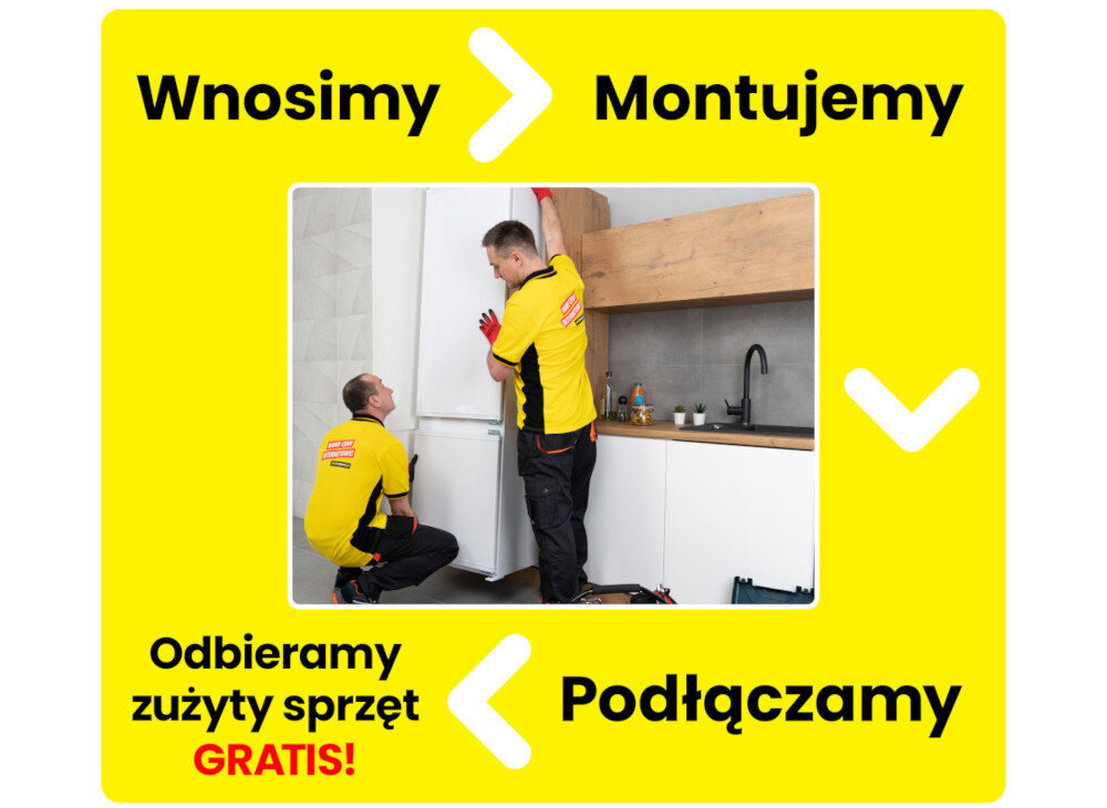 Lodówka HISENSE RB3B370SAWD1 Zadbaj o swoją wygodę
