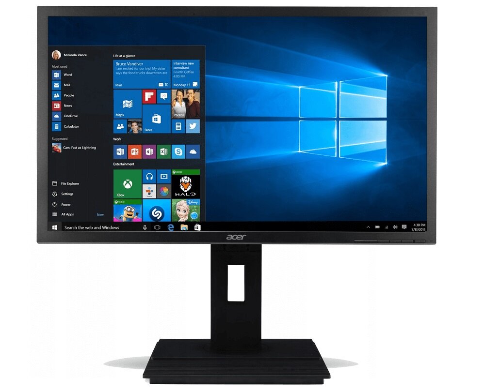 Monitor ACER B226HQLYMDR 21,5 cala matryca TN rozdzielczość Full HD do biura do domu