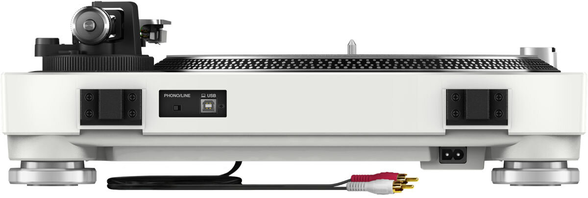Gramofon PIONEER Dj PLX-500-W Biały wyjście USB rekordbox