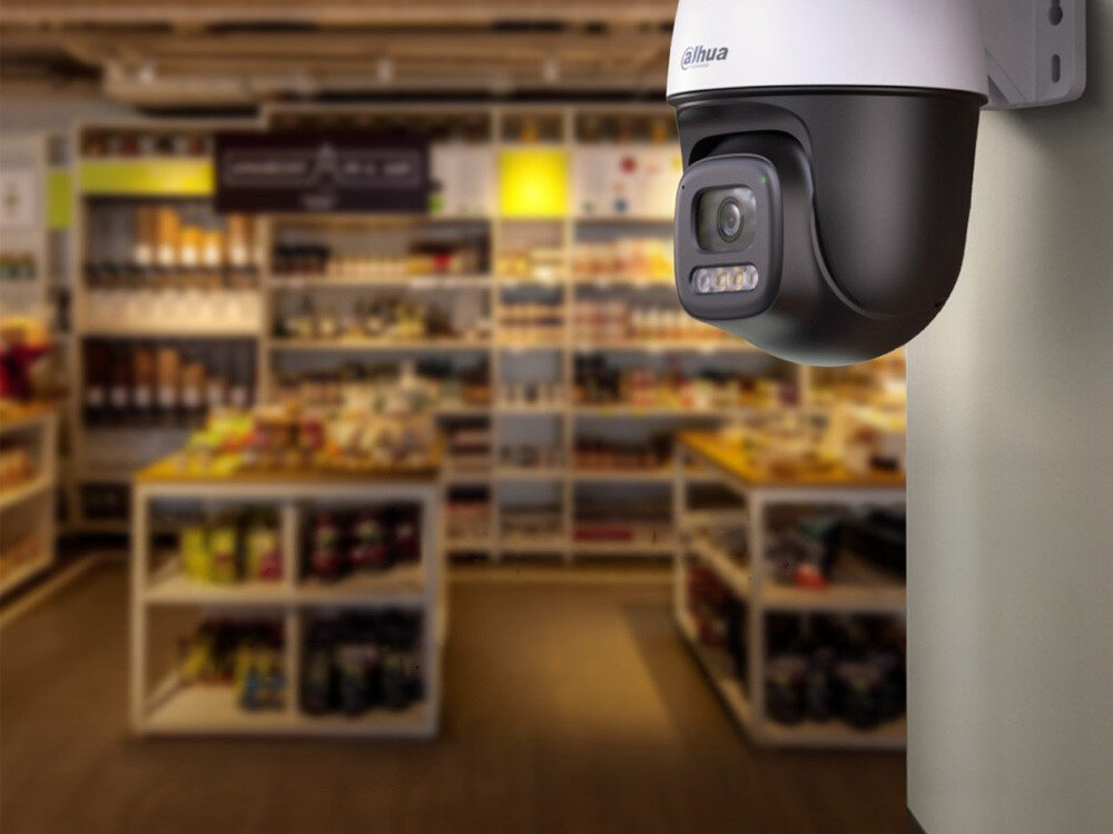 Kamera DAHUA P3I Zewnętrzna / Wewnętrzna, Wi-Fi / LAN, Kamera obrotowa, Noc, kolor, IR, zasięg, Kamera monitorująca wnętrze sklepu.