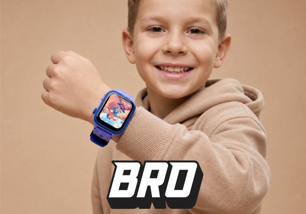 FOREVER Kids KW-540 smartwatch dziecięcy GPS 4G LTE komunikacja i lokalizacja