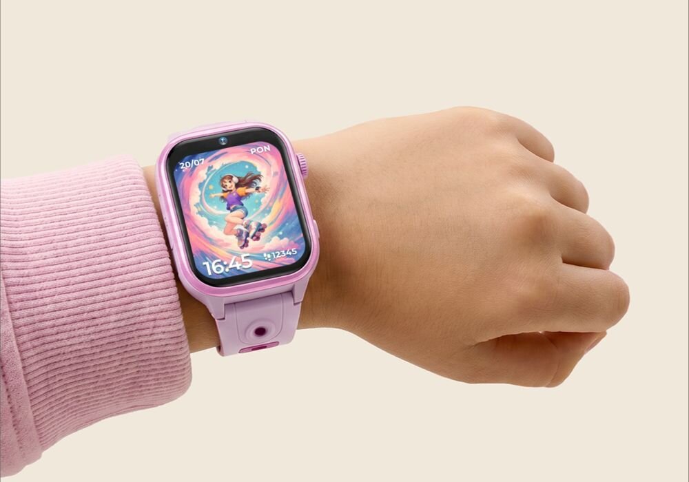 FOREVER Kids KW-540 ekran IPS 1,72 cala animowane tarcze personalizacja