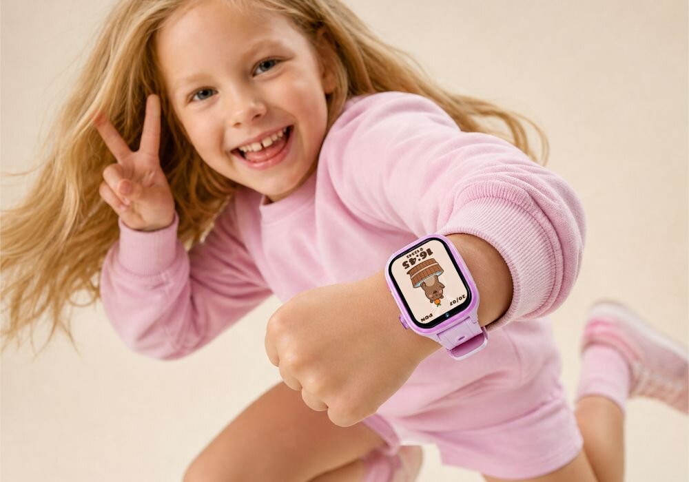 FOREVER Kids KW-540 przycisk SOS Face Unlock ochrona wzroku