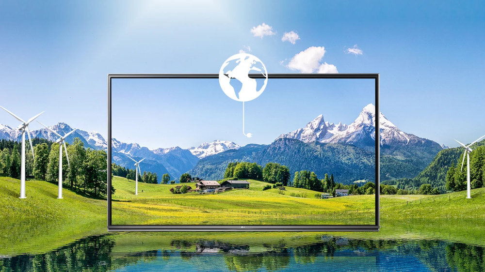 Telewizor LG UH7507  - oszczędność