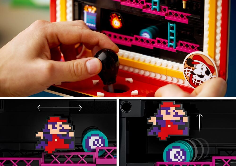 Аркадна гра LEGO 72051 Super Mario Donkey Kong, подарунок для дорослих ігор та шанувальників LEGO