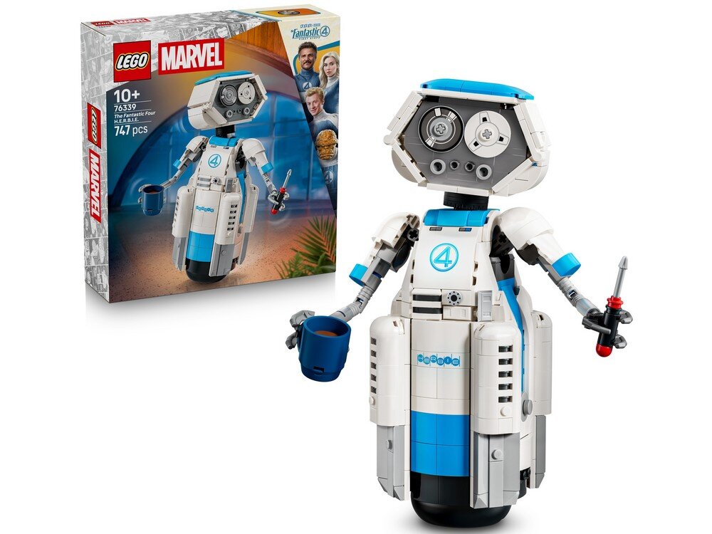 LEGO 76339 Marvel Fantastyczna Czwórka H.E.R.B.I.E. Zestaw 