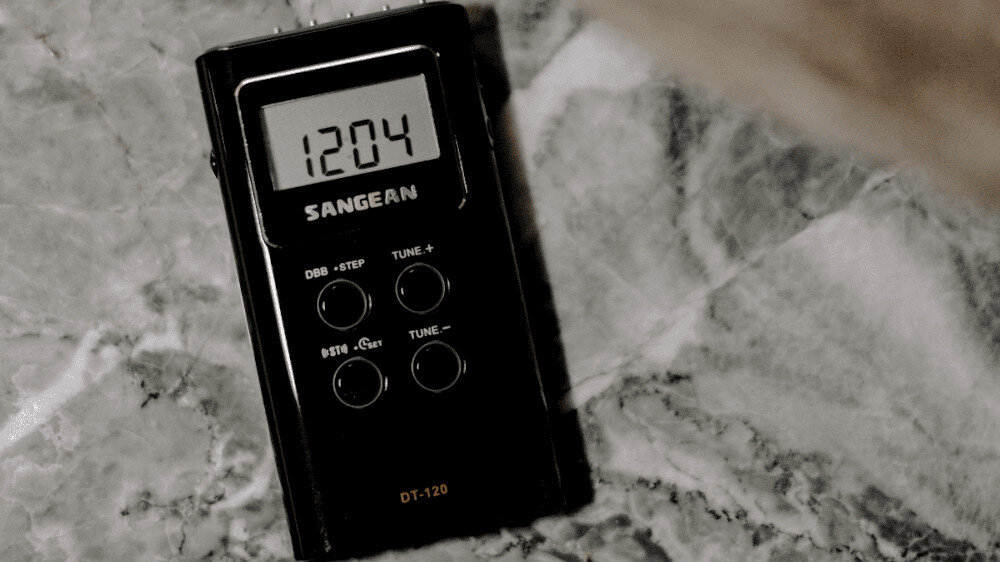 Radio SANGEAN DT-120 - wyświetlacz