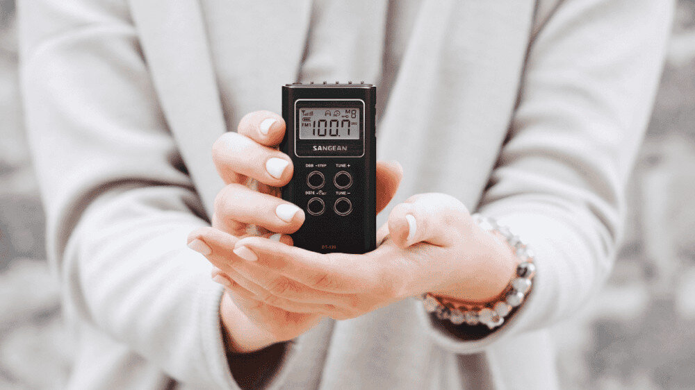 Radio SANGEAN DT-120 - zasilanie