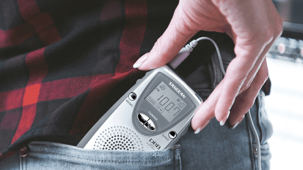 Radio SANGEAN DT-210 - wyświetlacz
