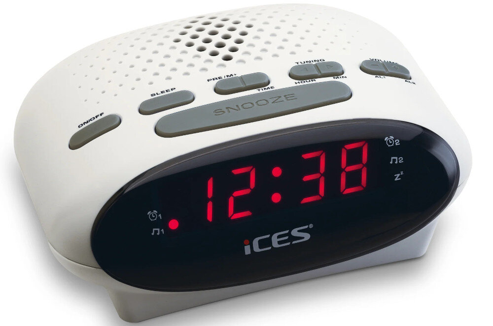 Radiobudzik ICES ICR-210  - wyświetlacz