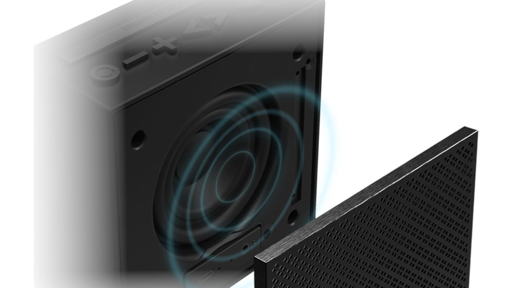 Głosnik Mobilny DIVOOM Timebox Rozowy - Brzmienie